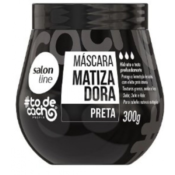 MASC CAP S LINE TODECACHO MATIZADORA 300GR PRETA