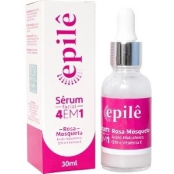 SERUM FACIAL 4 EM 1 EPILE ROSA MOSQUETA 30 ML