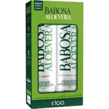 KIT EICO SH 800ML+COND 750ML BABOSA