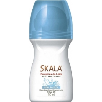 DES ROLL ON SKALA 60ML FEM PROTEINAS DO LEITE