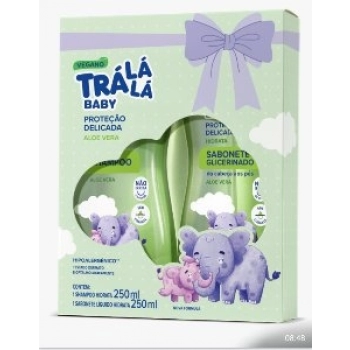 KIT TRA LA LA BABY SH+SAB LIQ 250ML HYDRATTA