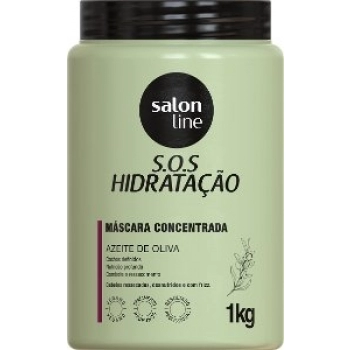 MASC CAP S LINE SOS HIDRATACAO 1KG AZEITE DE OLIVA