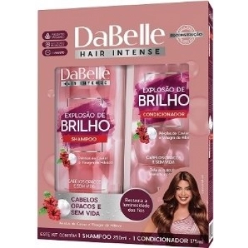 KIT DABELLE SH 250ML+COND 175ML EXPLOSAO DE BRILHO
