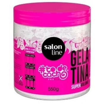 GELATINA S LINE TODECACHO 550GR SUPER VOLUME