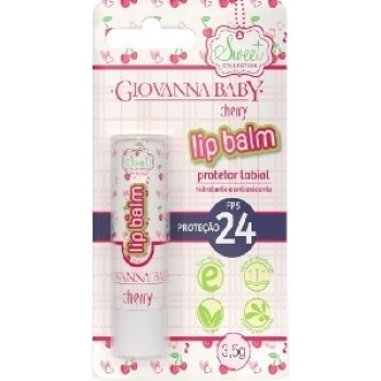 PROTETOR LABIAL LIP BALM GIOVANNA BABY 3,5G BLISTER CHERRY