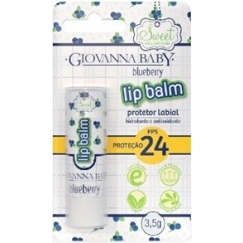 PROTETOR LABIAL LIP BALM GIOVANNA BABY 3,5G BLISTER BLUEBERRY