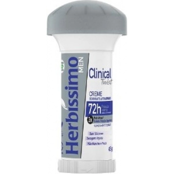 DES CR HERBISSIMO STICK 45G CLINICAL TWIST AZUL