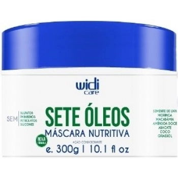 MASCARA WIDI CARE 300G SETE OLEOS NUTRITIVA ACAO CONDICIONANTE