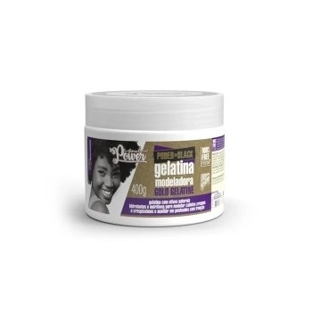 GELATINA SOUL POWER 400GR POWER BLACK MODELADORA