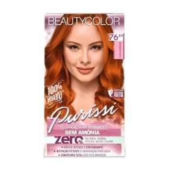 TONALIZANTE BEAUTY COLOR PURISSI CR 76.44 RUIVO NATURAL