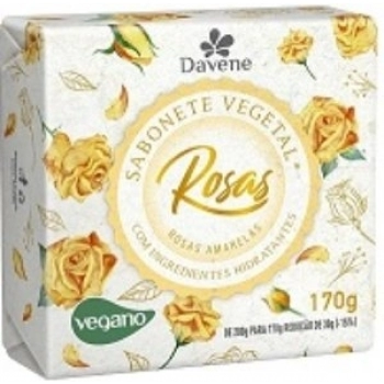 SAB VEGETAL ROSAS 170G AMARELAS