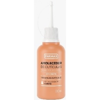 AMOLECEDOR DE CUTICULAS CR FARMAX 100ML C/ MANTEIGA DE KARITE