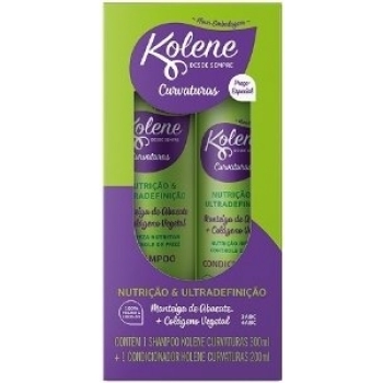 KIT KOLENE SH300ML+COND200ML CURVATURAS