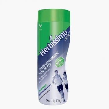 TALCO DES P/PES HERBISSIMO 100GR CANFORADO
