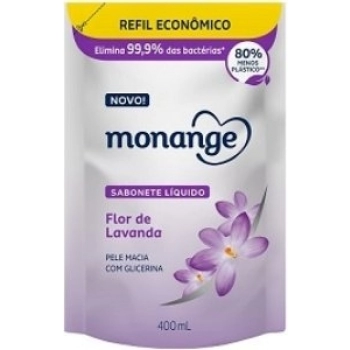 SAB LIQ MONANGE 400ML REFIL FLOR DE LAVANDA