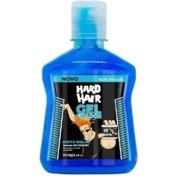 GEL HARD HAIR 240G EXTRA FORTE C/ TAMPA AZUL
