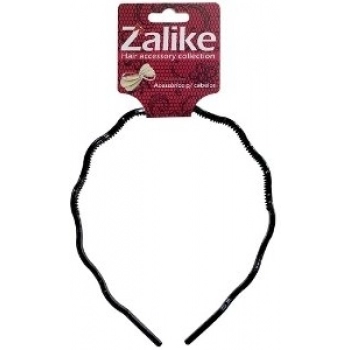 TIARA 0,4CM ONDULADA ZALIKE -PRETA 234