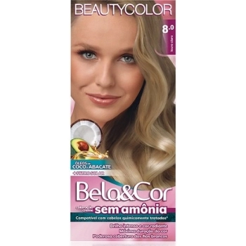 TINT BELA&COR S/AMONIA 8.0 LOURO CLARO