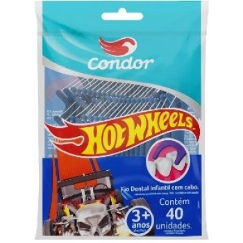FIO DENTAL CONDOR INF 40M HOTWHEELS ACIMA 3 ANOS