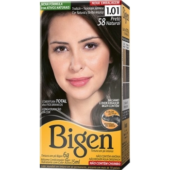 TINT BIGEN 58 PRETO NATURAL 6GR (1.01)