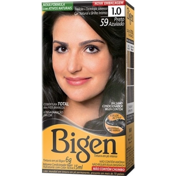 TINT BIGEN 59 PRETO AZULADO 6GR (1.0)
