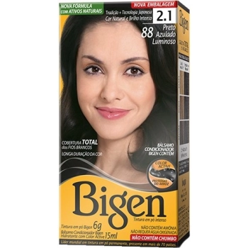 TINT BIGEN 88 PRETO AZ. LUMINOSO 6GR (2.1)
