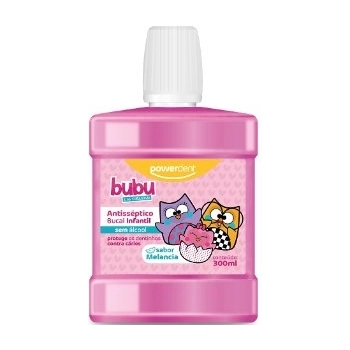 ENX BUCAL INF BUBU/CORUJINHAS POWERDENT 300ML MELANCIA