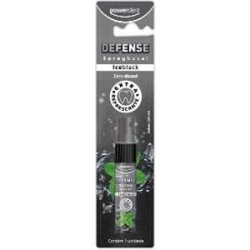 SPRAY BUCAL DEFENSE POWERDENT 15ML BLISTER ICEBLACK