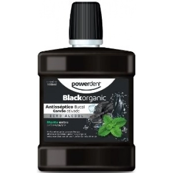 ENX BUCAL BLACK ORGANIC POWERDENT 300ML ZERO ALCOOL MENTA