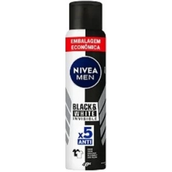 DES AERO ANT NIVEA 200ML MASC INV BLACK&WHITE