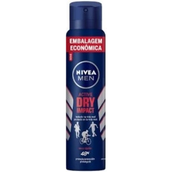 DES AERO ANT NIVEA 200ML MASC ACTIVE DRY IMPACT