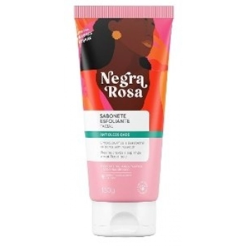 SAB ESFOLIANTE FACIAL NEGRA ROSA 150G ANTIOLEOSIDADE