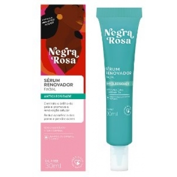 SERUM RENOVADOR NEGRA ROSA 30ML ANTIOLEOSIDADE
