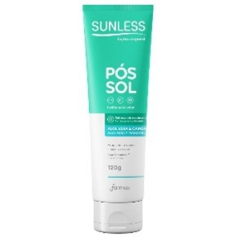 POS SOL SUNLESS FARMAX 120G ALOE VERA E CAMOMILA