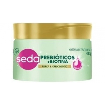 MASC TRAT SEDA 300G PREBIOTICOS+BIOTINA FORCA & CRESCIMENTO