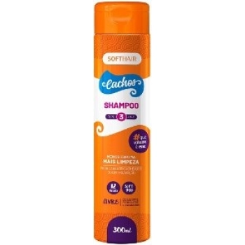 SH CACHOS SOFT HAIR 300ML TIPO 3 MENOS ESPUMA MAIS LIMPEZA