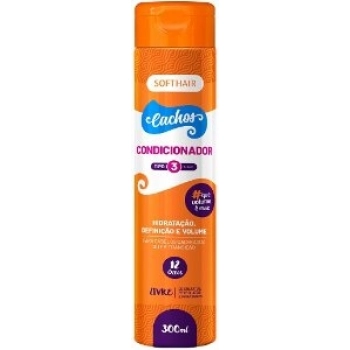 COND CACHOS SOFT HAIR 300ML TIPO 3 HIDRAT/DEFIN/VOLUME
