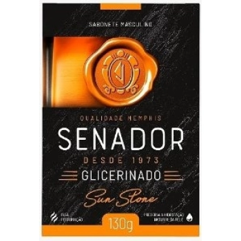 SAB SENADOR GLICERINADO 130G SUN STONE
