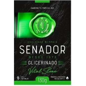 SAB SENADOR GLICERINADO 130G VITAL STONE