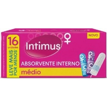 ABS INTIMUS INTERNO C/16 MEDIO LV MAIS POR MENOS