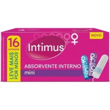 ABS INTIMUS INTERNO C/16 MINI LV MAIS POR MENOS