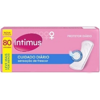 ABS INTIMUS PROT DIARIO C/80 LV MAIS PG MENOS CUIDADO DIARIO S/ABAS