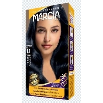 TINT MARCIA LIQUIDA 30ML 1.1 PRETO AZULADO