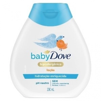 LOÇÃO CORP DOVE BABY 200ML HIDRATAÇÃO ENRIQUECIDA