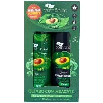 KIT TOK BOTHANICO SH+COND 400ML QUIABO C/ ABACATE
