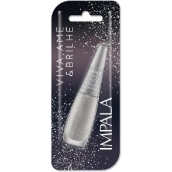 ESM IMPALA BL VIVA AME & BRILHE GLITTER 3D 7,5ML BRILHE COMO DIAMANT CX 6.0