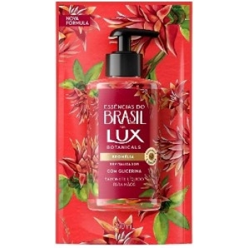 SAB LUX 240ML LIQ P/MAOS ESSEN DO BRASIL GLICERINA REVITALIZADOR BROMELIA