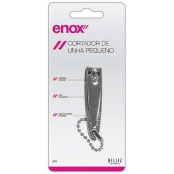 CORTADOR UNHA ENOX BLISTER PEQUENO - 670