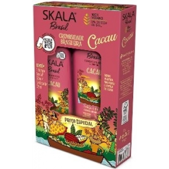 KIT SKALA SH+COND 325ML CACAU