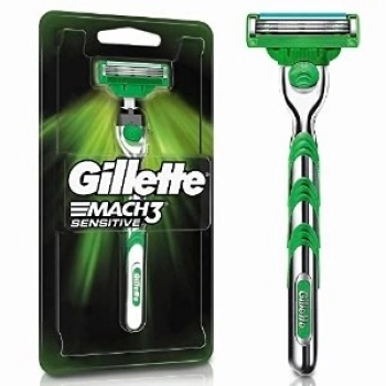 APARELHO GILLETTE MACH3 SENSITIVE